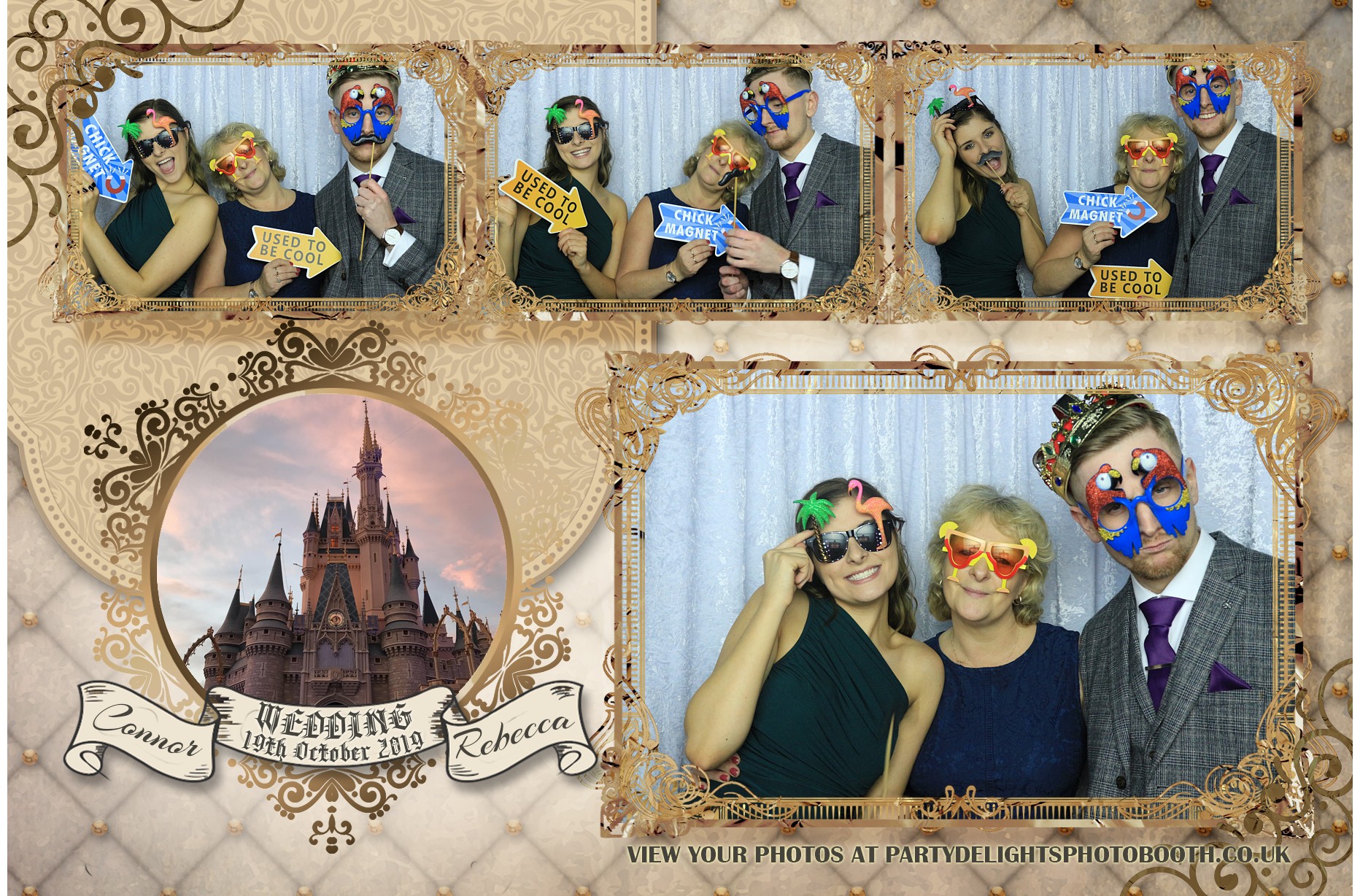 Connor and Rebecca’s Wedding - Prints | View more photos from the event at gallery.partydelightsphotobooth.co.uk/u/PartyDelightsPhotoBooth/Connor-and-Rebecca’s-Wedding-Prints